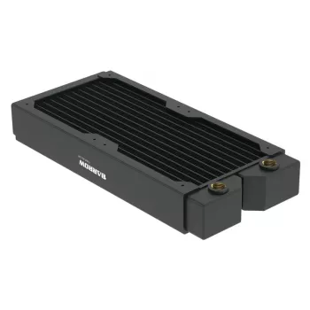 Barrow Dabel-40a radiators 240 mm - melns (Dabel-40a 240)