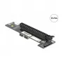 Pārveidotājs 2 x SFF-8654 uz PCIe x16 bifurkācijas DeLOCK 64148