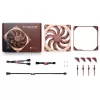 Ventilators Noctua NF-A14x25 G2 PWM 140 mm 1500 RPM SSO2 gultnis 4 kontaktu PWM bēšs