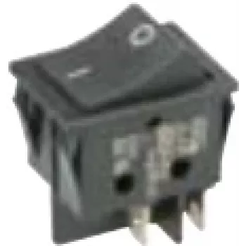 Bachmann 924.095 elektroslēdzis, svirslēdzis, 2P, melns (924.095)
