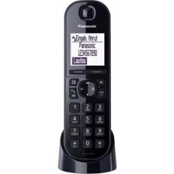 Panasonic KX-TGQ200 - Bezvadu digitālais telefons - DECT\GAP - Melns (KX-TGQ200GB)