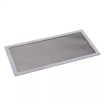 Putekļu filtrs DEMCiflex 0320 datora korpusiem, 142×287 mm, melns/pelēks