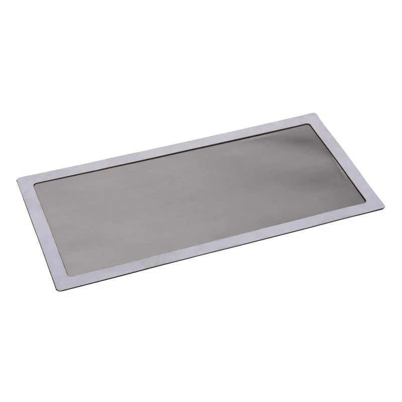 Putekļu filtrs DEMCiflex 0320 datora korpusiem, 142×287 mm, melns/pelēks