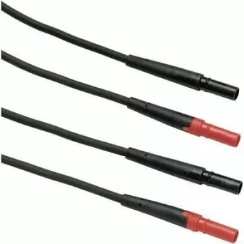 Fluke TL27 - Testa vadi - melns - sarkans - CAT III - EPDM - 1,5 m - 1000 V (668571)