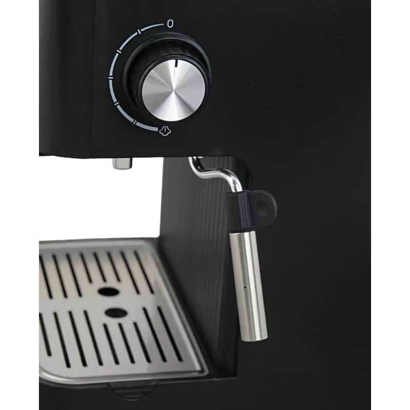 Espresso kafijas automāts ESPERANZA EKC010 — 1,8 L ūdens tvertne, 850 W, 20 bāri, iebūvēts piena putotājs