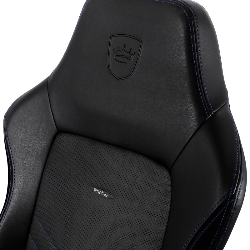 noblechairs HERO spēļu krēsls - Melns/Zils