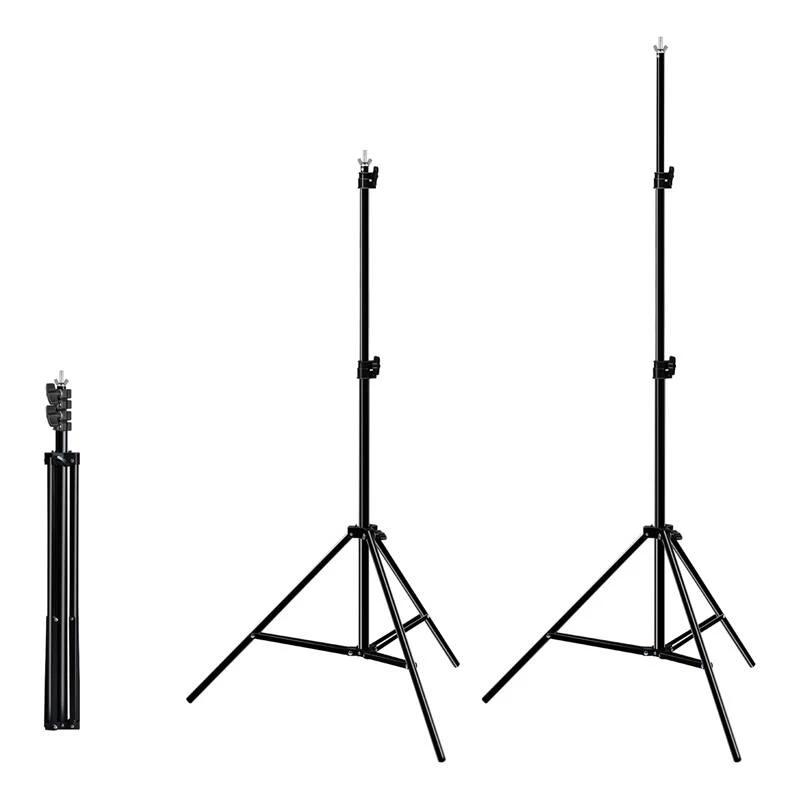 Puluz 2x3m foto fona komplekts/statīvs + foto foni 3 gab. PKT5205