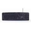 Gembird KBS-UO4-01 tastatūra, pele iekļauta, birojam, USB, QWERTY, ASV angļu, melna