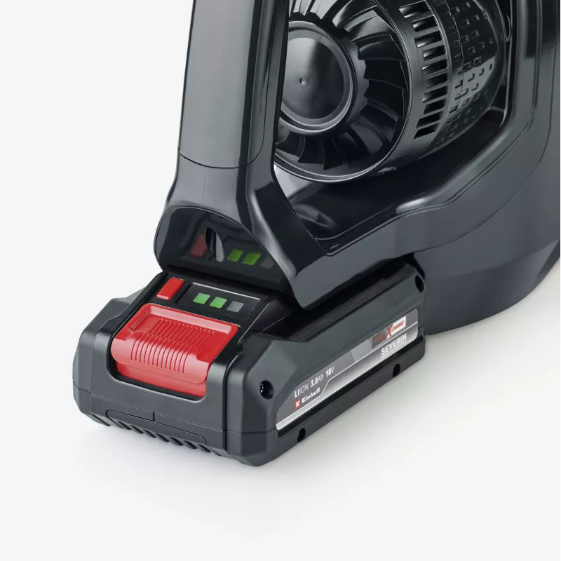 Baterija Severin ZB 7261 Stieņa putekļsūcējs Melna 82x53x130mm