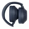 Austiņas Sony WH1000XM4L.CE7, apkārtauss, vadu un bezvadu (Bluetooth, USB-C), zilas, galvas lentes valkāšanas stils