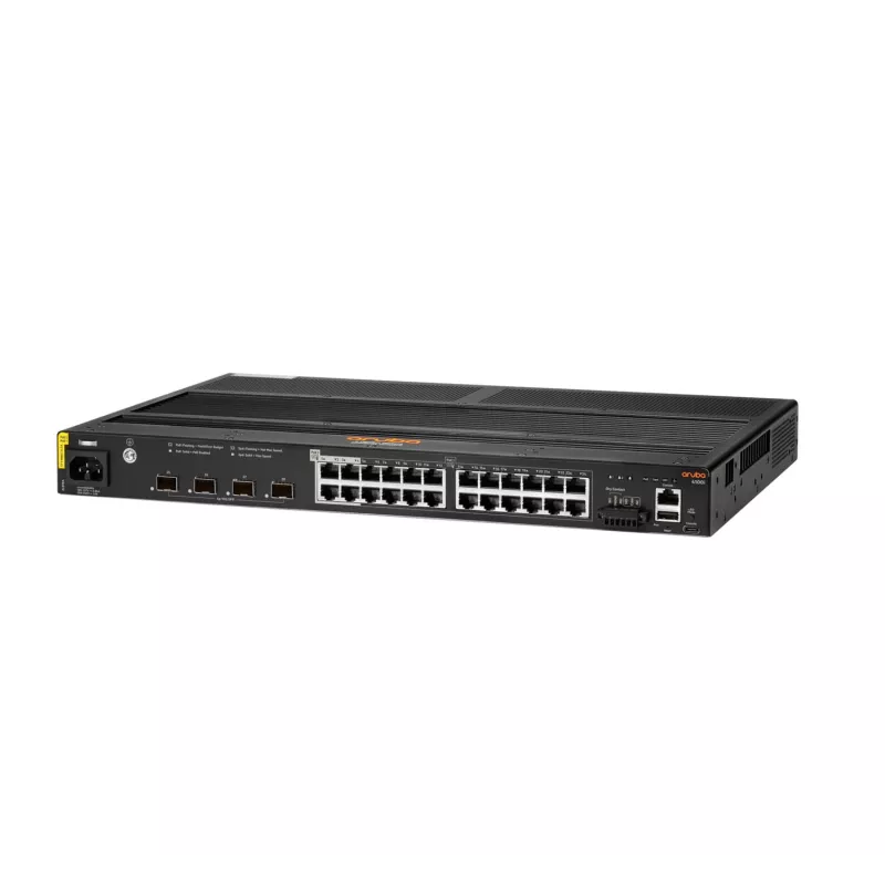 HPE - Aruba 4100i - komutators - 20 x 10/100/1000 (PoE 4. klase) + 4 x 10/100/1000 (PoE 6. klase) + 4 x SFP+ PoE 4. klase / PoE 6. klase