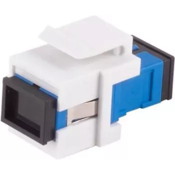Optiskās šķiedras keystone savienotājs ShiverPeaks SC-SC Simplex zils (MPN 08-10210)