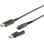 Optisko HDMI kabeļu komplekts ShiverPeaks 30-02755 4K — 75 m garums