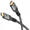 Goobay 65263 HDMI kabelis 5 m HDMI Type A (standarta) Pelēks (65263)