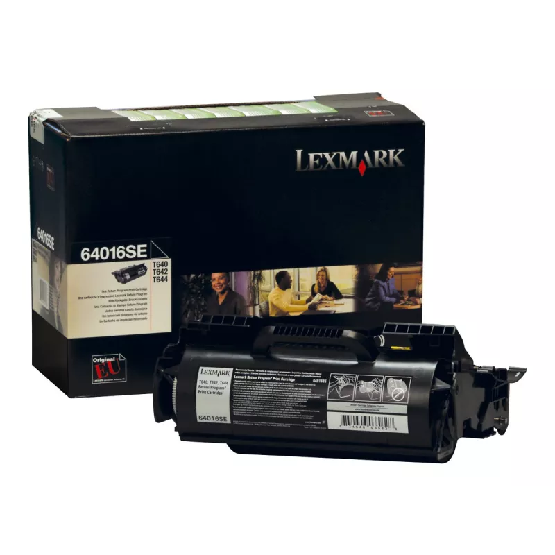 Lexmark T64x Return Programme Cartridge tonera kasetne Oriģināls melns