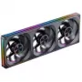 Korpusa ventilatori Jonsbo ZA-420BR PWM Reverse ARGB — 3×140 mm, melni