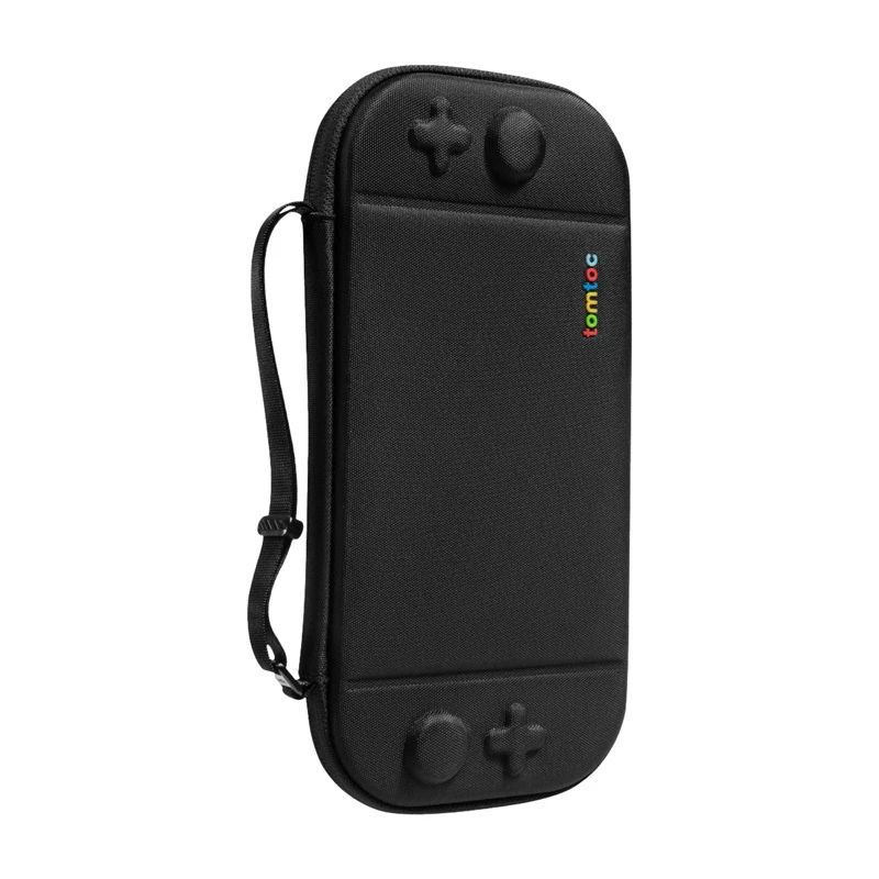 Aizsargmaciņš Tomtoc FancyCase-G05 priekš Nintendo Switch 2, melns