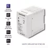 Qoltec 50914 DIN sliedes barošanas bloks | 90W | 12V | 7.5A | Balts | Plāns