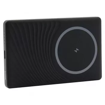 RealPower PB-5000 MAG 5000 mAh bezvadu uzlāde Titanium