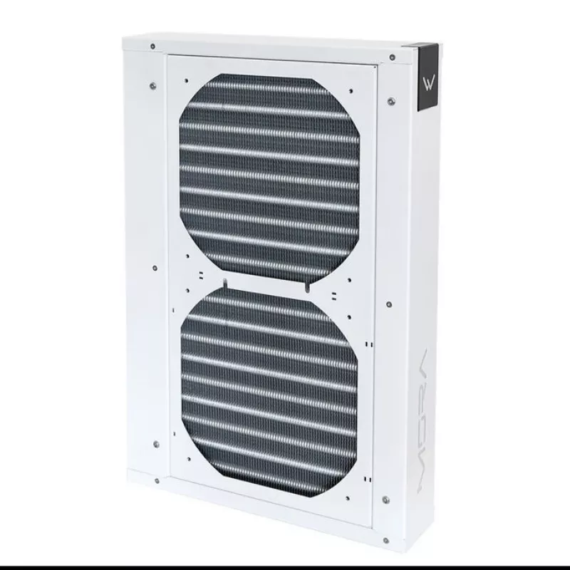 Radiatora ventilatora rāmis Watercool MO-RA IV 200 200 mm ventilatoriem, balts