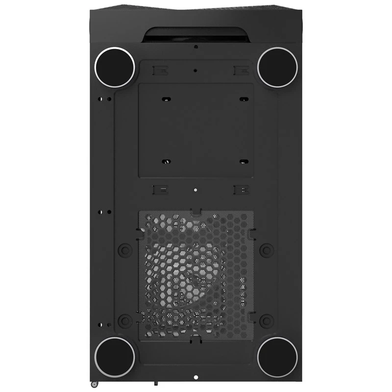 MONTECH X3 X3MESH-BK MIDI Tower korpuss melns siets PC korpusi