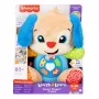 Interaktīva mācību rotaļlieta MATTEL Fisher-Price Learn & Laugh Puppy JFD27 — gaismas, skaņas, pogas agrīnai mācībām