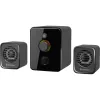 2.1 datora skaļruņi DEFENDER V12 11W RMS USB, 3,5 mm, zemfrekvences skaļrunis, melna, 223×115×130 mm