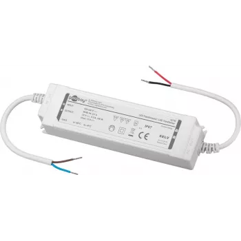 Goobay LED-Trafo 12 V DC 100 W IP67 - Pastāvīgā sprieguma transformators CV midzenim (74770)