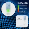 Oglekļa monoksīda sensors QOLTEC 52577 — ar baterijām darbināma signalizācija, 85 dB skaņas līmenis