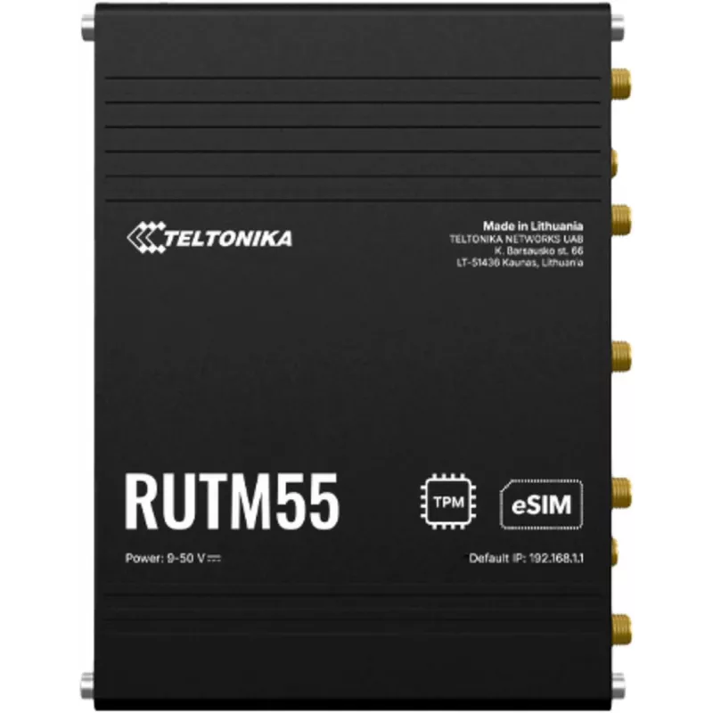 Maršrutētājs Teltonika RUTM55 5G Industrial Wi-Fi 6