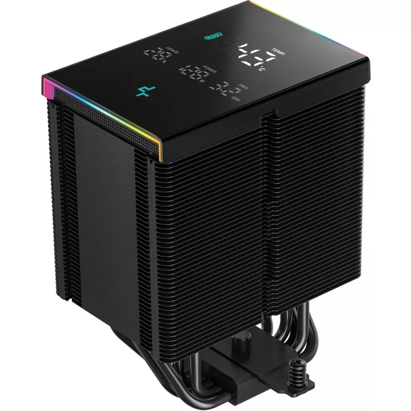 Gaisa dzesētājs DeepCool AK500 Digital Pro 12 cm Melns Fluid Dynamic Bearing