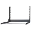 Rackmount atvērtais rāmis 6U 19 collu SILVERSTONE SST-RK06U-OF galda plaukts sudraba