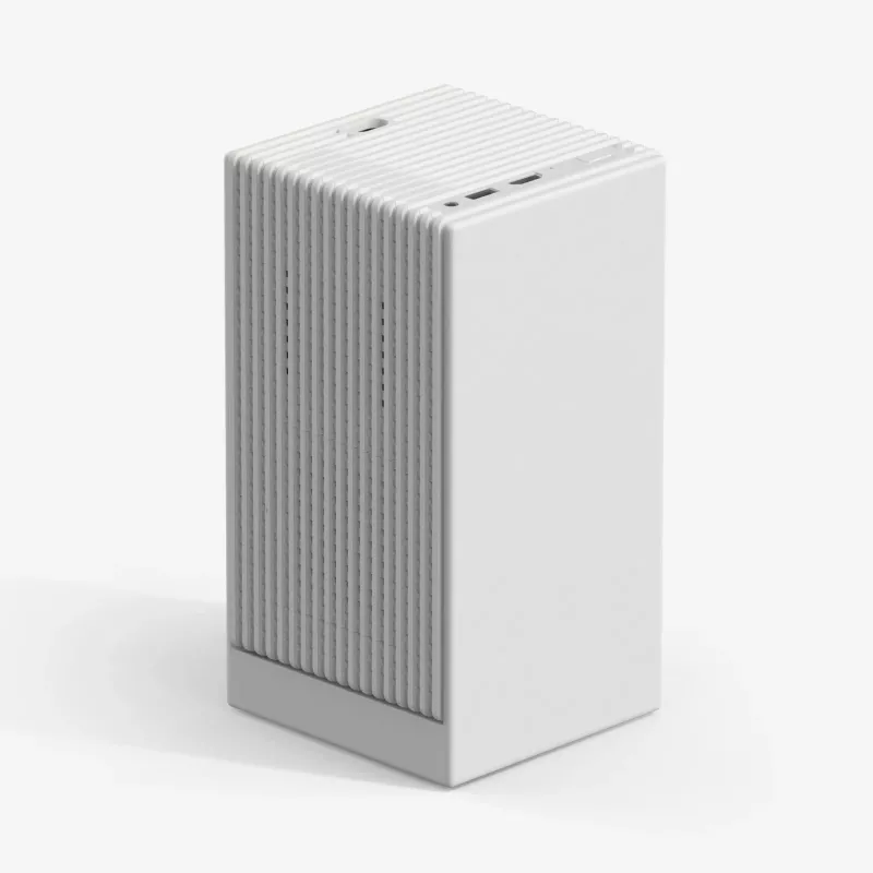 Projektors WANBO Cube 2 Pro 500 ANSI Android TV 11 — kompakts viedais mājas projektors, balts