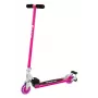 Klasiskais skrejritenis Razor S Spark Sport bērniem, salokāms, tērauda rāmis un pamatne, 2 riteņi, augstums 825 mm, maks. slodze 100 kg, melns/rozā