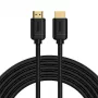 Baseus 2x HDMI 2.0 4K 60Hz kabelis, 3D, HDR, 18Gbps, 5m (melns)