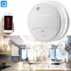 Dūmu detektors Spring 0 WiFi fotoelektrisks balts