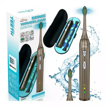 Zobu birste Media-Tech SONIC WAVECLEAN pieaugušajiem brūna