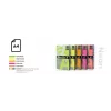 Color Neon papīrs Double A, 75g, A4, 100 loksnes, Rainbow 4, 5 neona krāsas