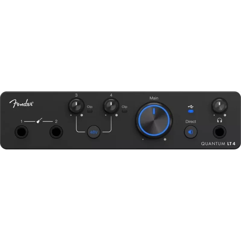 Fender Quantum LT 4 - USB-C audio saskarne