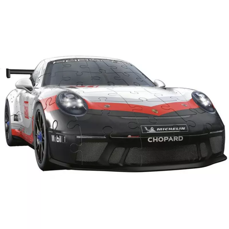 3D puzzle Ravensburger Iconics Porsche 911 GT3 Cup – modeļa replikas komplekts