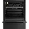 Brīvi stāvoša plīts BEKO FSM52331DBDS, gāzes plīts virsma 4 degļi (2900/2000/2000/1000 W), elektriskā cepeškrāsns 60 L, 60 cm, energoefektivitātes klase A, melna