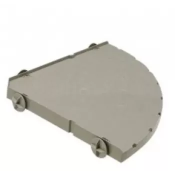 Plaukts FERPLAST 93245021 — plastmasas plaukts sesku un grauzēju būriem, pelēks, 380×380×30 mm