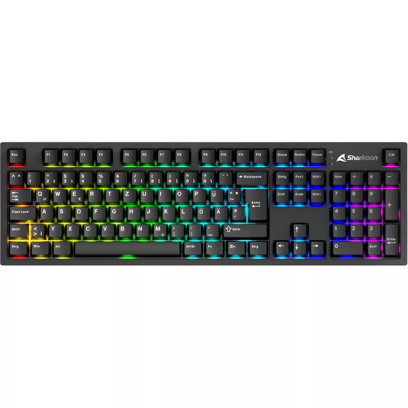 Mehāniskā tastatūra Sharkoon OfficePal KB70W — lineāri klusie slēdži, bezvadu