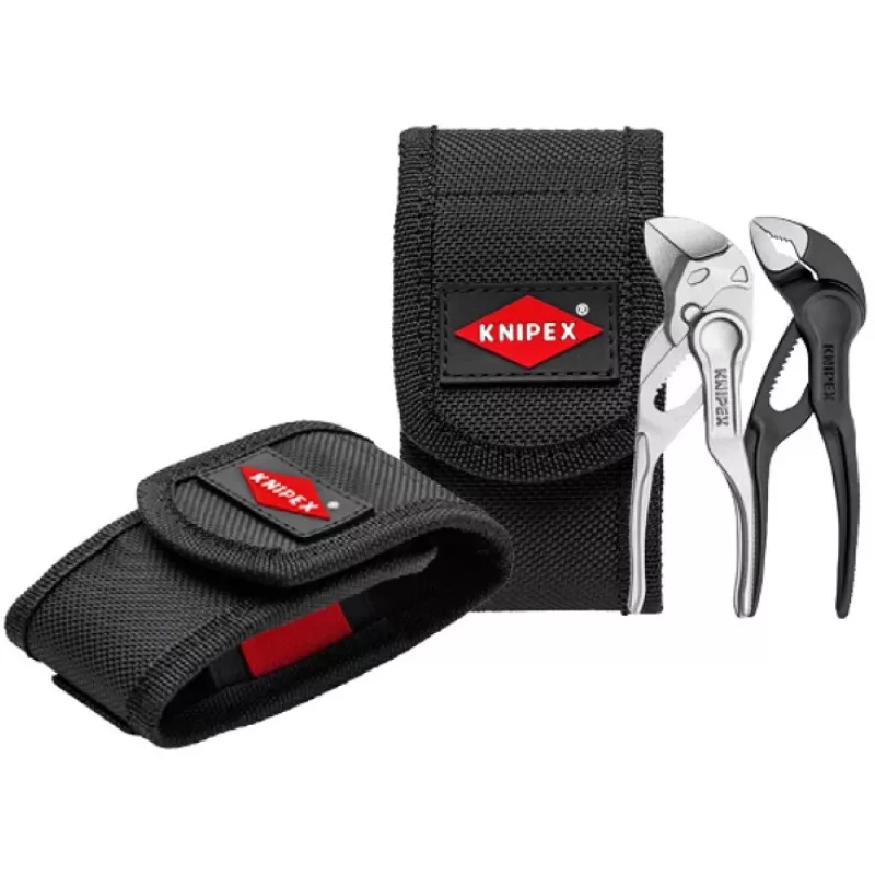 Industriālo pincešu komplekts Knipex 92 00 04 melns/sarkans 275g 5 gab.