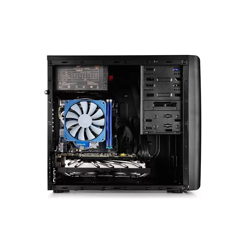 PC case DeepCool DP-MATX-SMTR micro ATX Melns