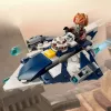 LEGO Microfighter Star Wars Plo Koon's Jedi Starfighter 75400 — 89 gabali, 1 minifigūra, vecumam 6+