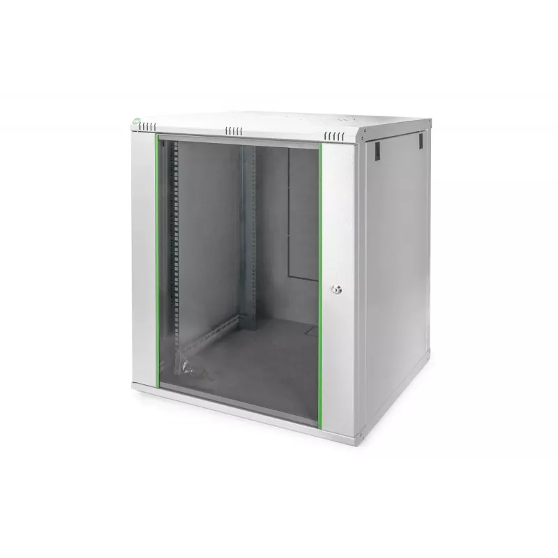 DIGITUS Professional Dynamic Basic Series DN-19 16U-6/6-EC - korpuss - piemērots montāžai pie sienas - pelēks, RAL 7035 - 16U - 48.3 cm (19)