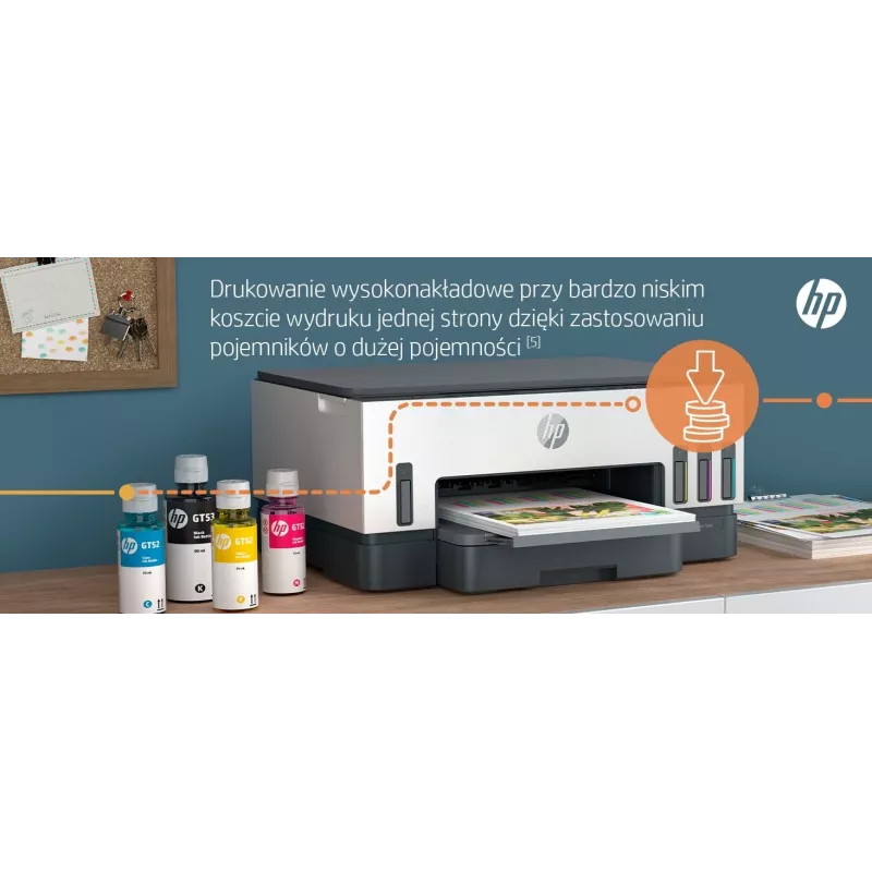 Daudzfunkciju printeris HP Smart Tank 720 — termālā tintes druka, krāsu, A4, Wi‑Fi, duplekss, 4800x1200 dpi