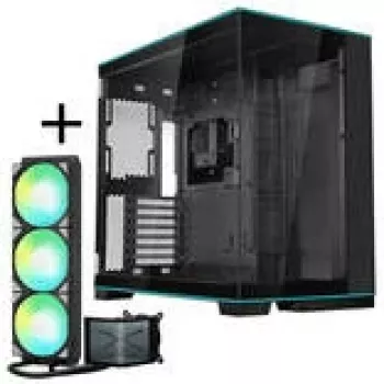Lian Li O11D EVO RGB + TRYX PANORAMA SE ARGB pilnīga šķidruma dzesēšana - melns, 360 mm