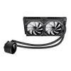 Gamemax | CPU Liquid cooler | ICEBURG 240 DIGITAL | Melns